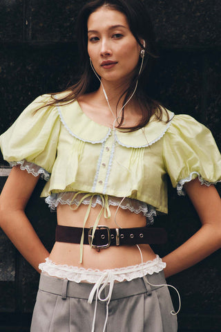 Mitr Memo Doll Crop Top