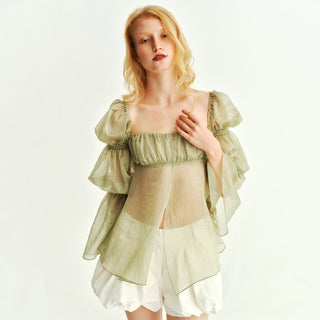 Mitr Mali Chiffon Blouse