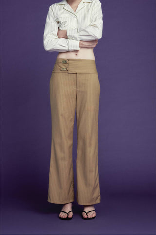 Fundamental Mitr x YVIS Double Buckle Trousers