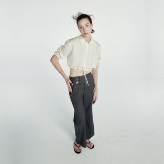 Fundamental Mitr x YVIS Double Buckle Trousers