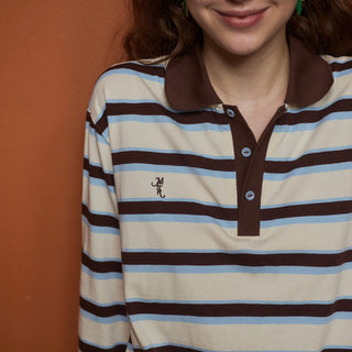 Mitr Bisou Long Sleeve Polo